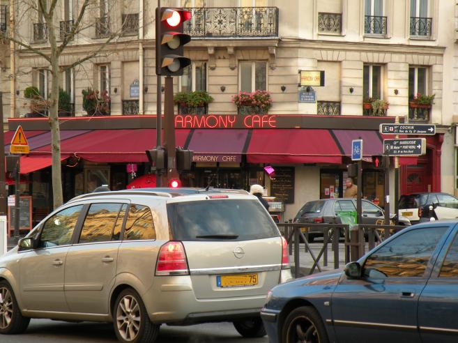  Harmony cafe, angle bd Port-Royal, rue du Faubourg Saint-Jacques
